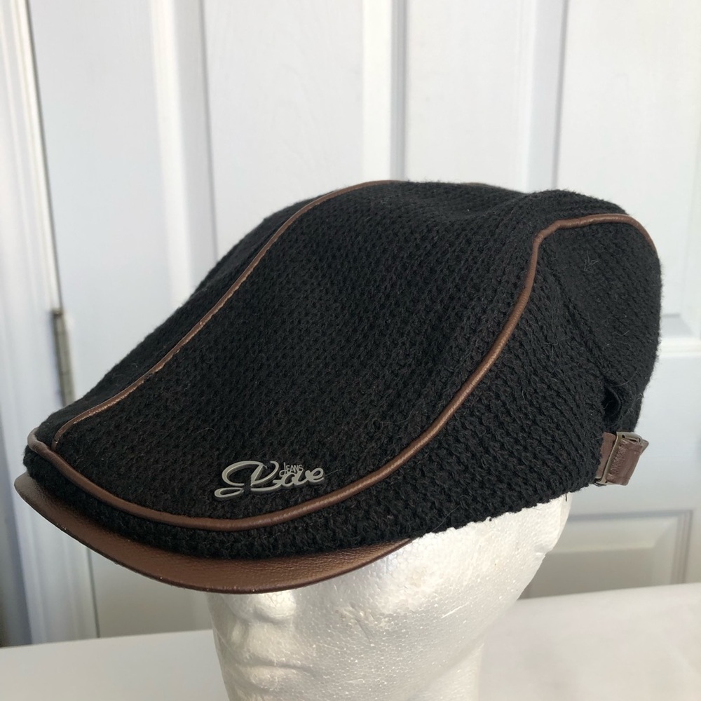 James Jeans Black and Brown Men's Hat